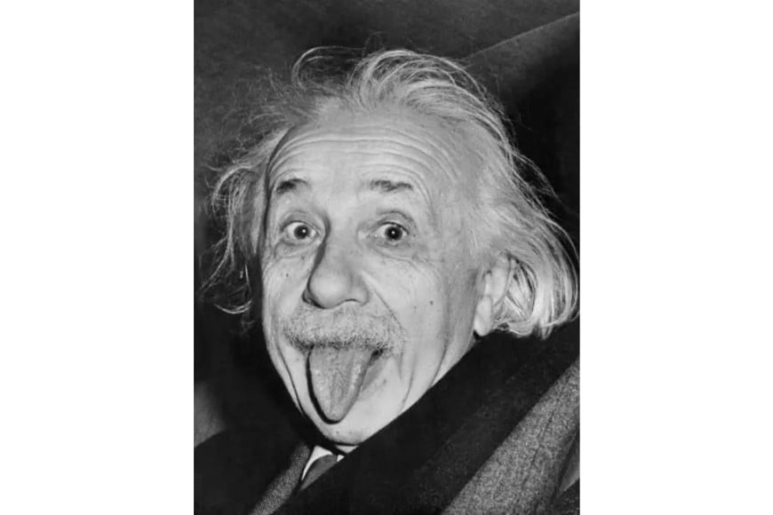 Fotos icónicas: Albert Einstein sacando la lengua (1951), de Arthur Sasse.