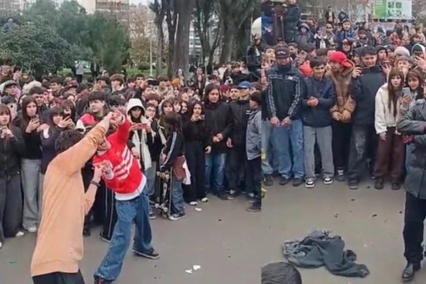 El encuentro reunió a cientos de personas durante el lunes feriado en Plaza Mitre.