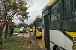 Los trabajadores reclaman la instalación de una garita policial. Foto: Gentileza