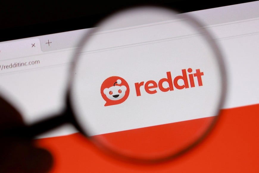 A Reddit logo is seen in this picture illustration taken, August 16, 2026. REUTERS/Dado Ruvic/Illustration