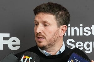 El secretario de Gestión Institucional del Ministerio de Justicia y Seguridad, Federico Angelini.