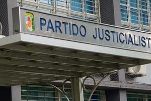 La sede del PJ local, frente a Plaza España. Foto: Guillermo Di Salvatore.