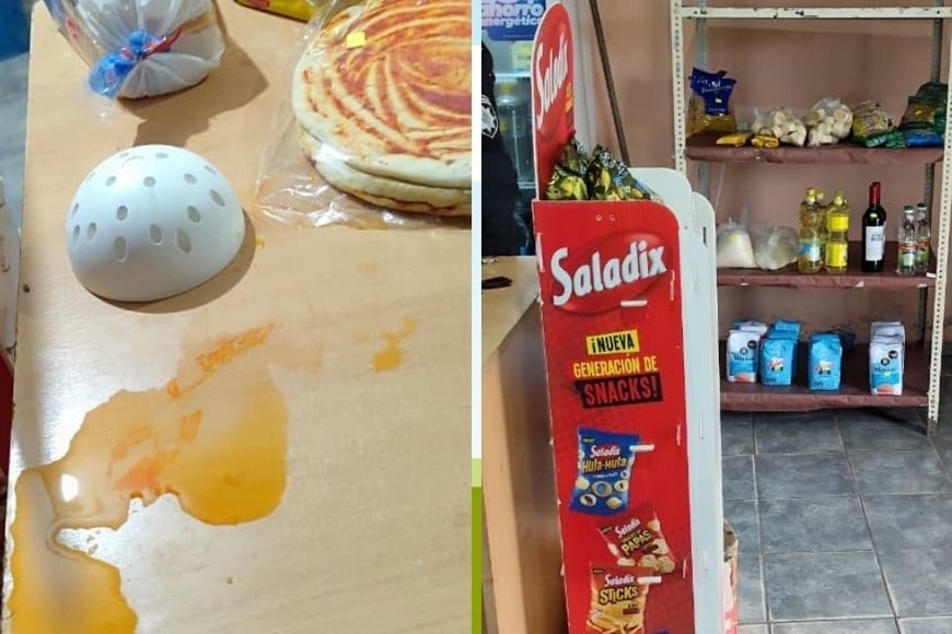 asalto almacén en Colastiné Norte