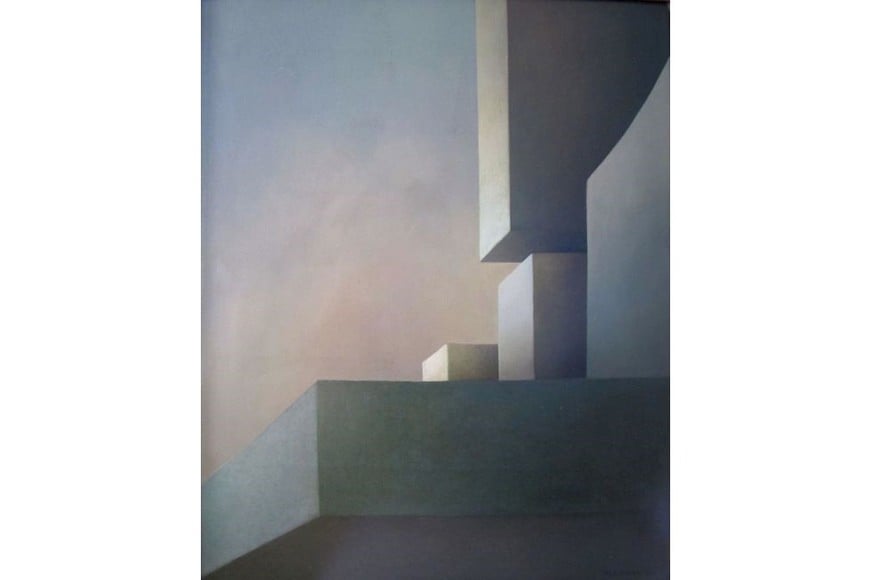 "En la ciudad". Foto: Museo Municipal de Artes Visuales