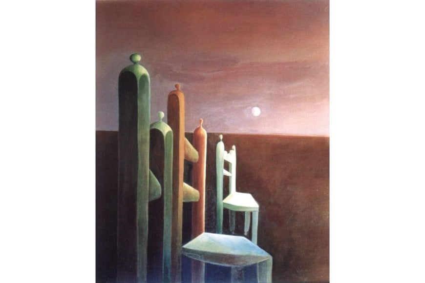 "Paisaje con sillas". Foto: Archivo El Litoral