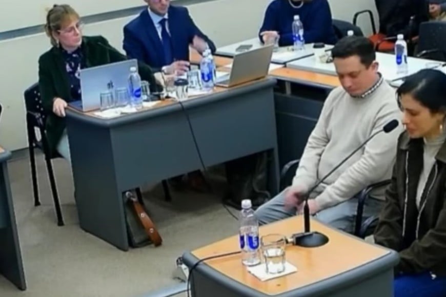 La viuda de Zárate declaró este miércoles. Foto: NA (captura video).