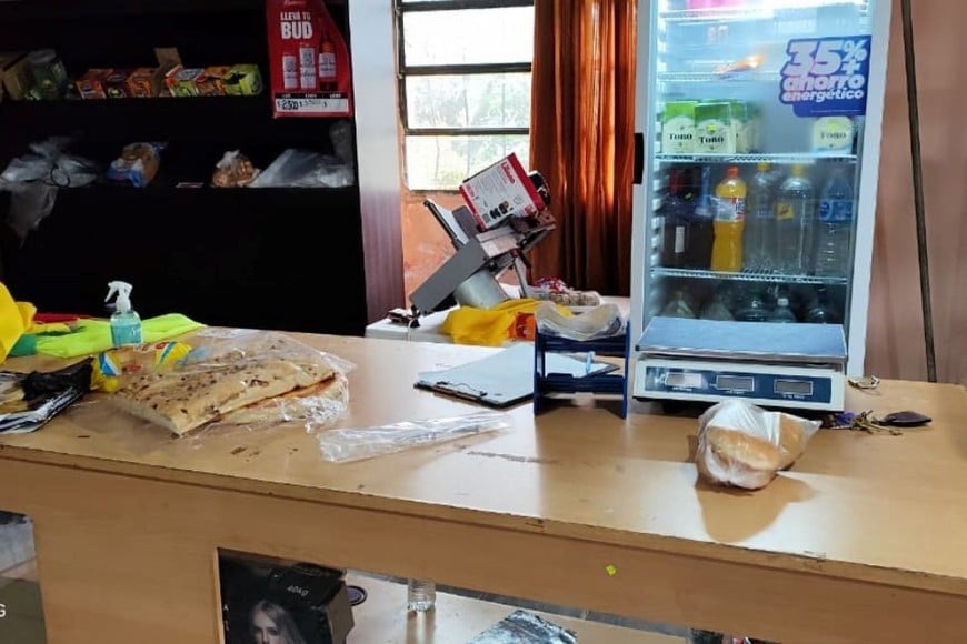 asalto almacén en Colastiné Norte
