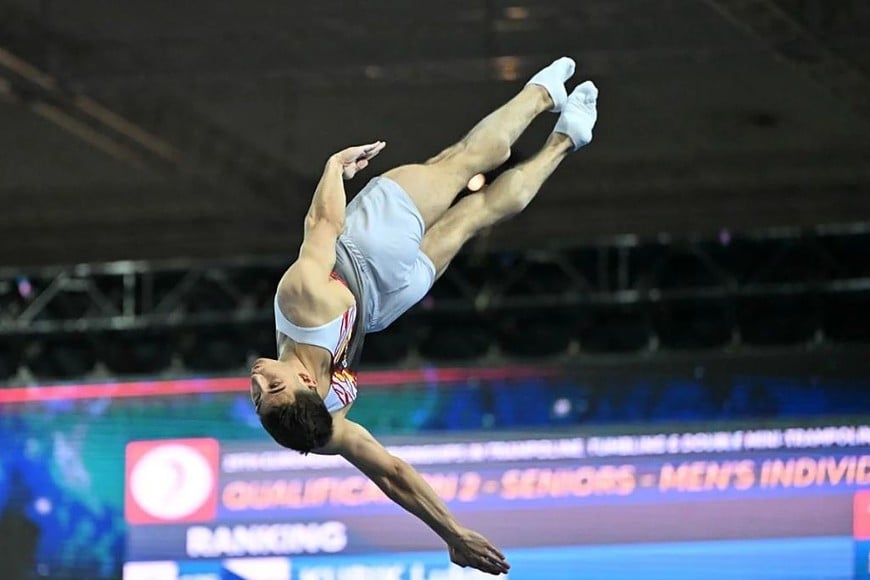 gimnasia trampolín