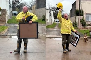 Neno Schnell fue sorprendido por sus compañeros tras 28 años de servicio en Felicia.