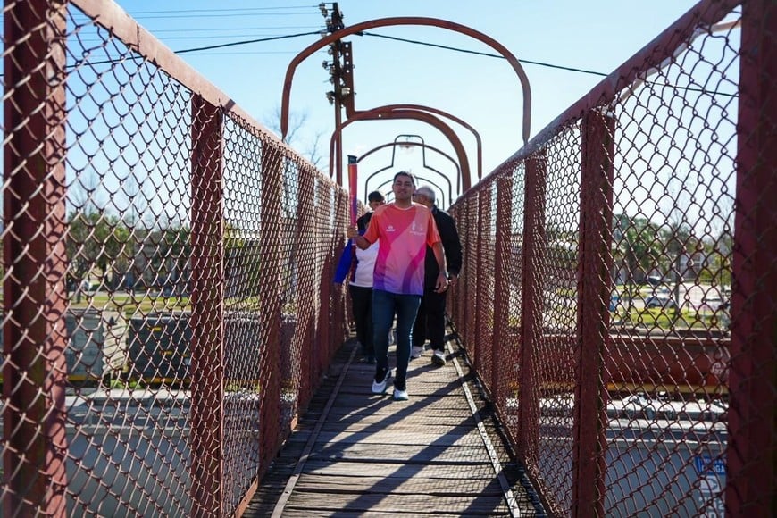 La Antorcha Suramericana iluminó San Cristóbal en un emotivo recorrido deportivo