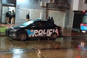 Cuantioso golpe en una droguería de barrio Alvear. Foto: Gentileza