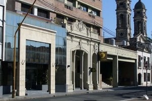 La sede de la entidad, en calle 3 de Febrero, en pleno centro de la capital provincial.