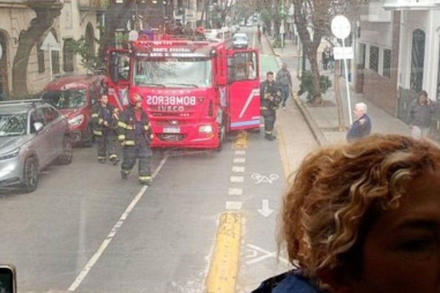 El siniestro generó conmoción en el barrio porteño de Flores.