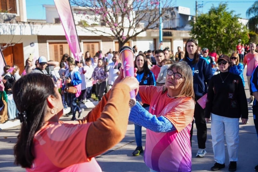 La Antorcha Suramericana iluminó San Cristóbal en un emotivo recorrido deportivo