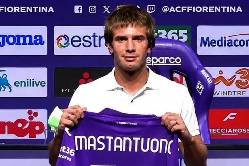 Mastantuono en Fiorentina