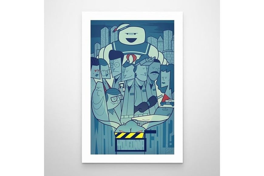 Cazafantasmas. Foto: Gentileza Ale Giorgini