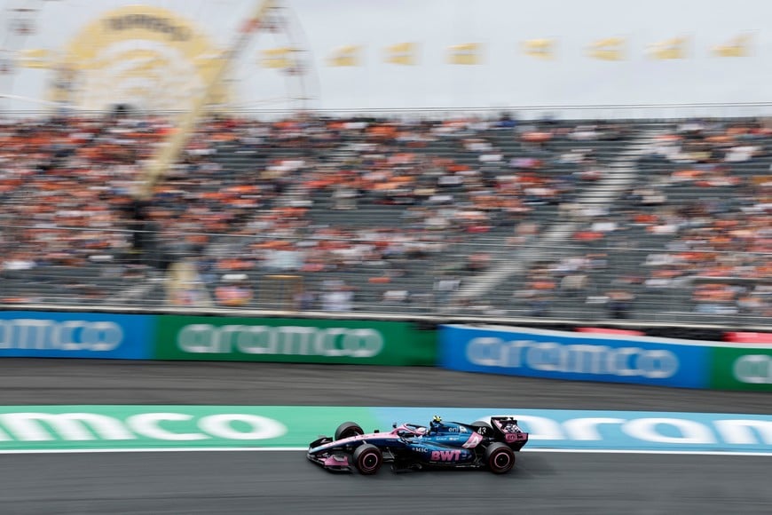 Formula One F1 - Dutch Grand Prix - Circuit Zandvoort, Zandvoort, Netherlands - August 21, 2026
Alpine's Franco Colapinto during practice REUTERS/Benoit Tessier