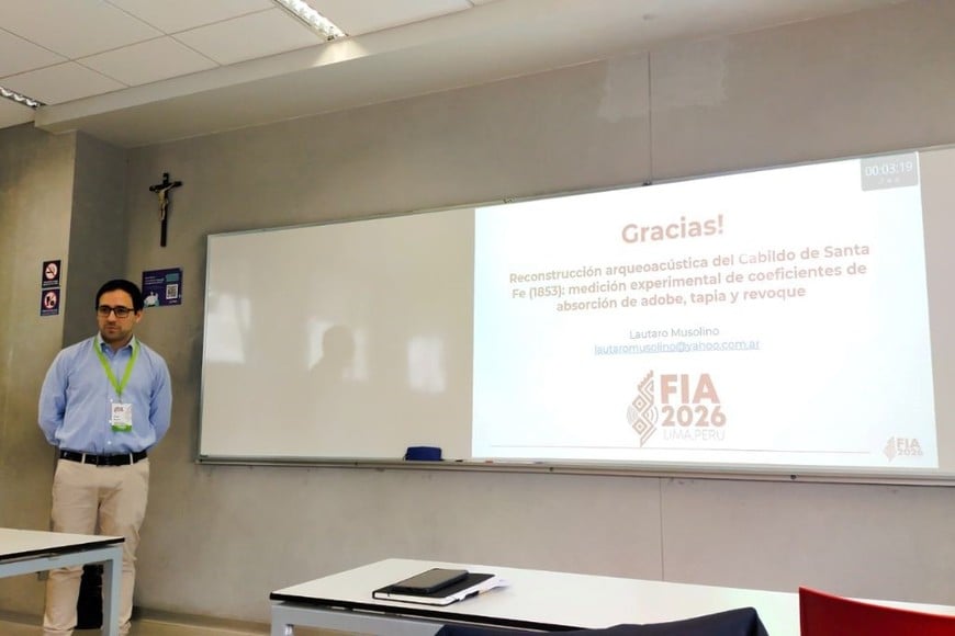 Congreso Iberoamericano de Acústica en Perú.