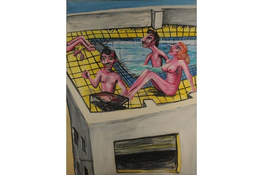 "La terraza". Foto: Museo Nacional de Bellas Artes