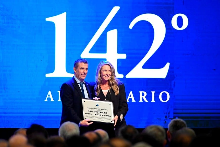 142° Aniversario de la Bolsa de Comercio de Rosario. Foto: Marcelo Manera.