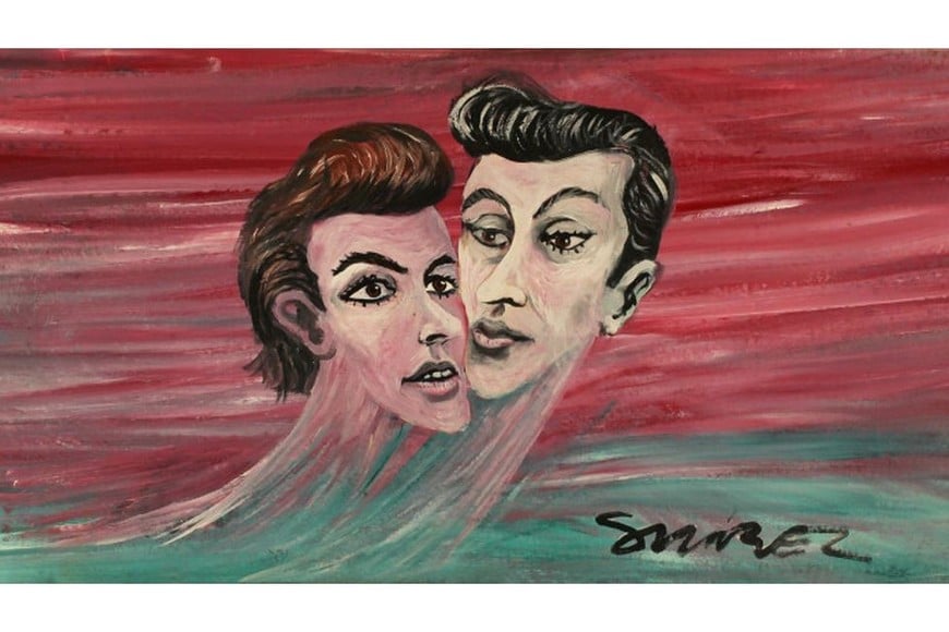 "Los enamorados". Foto: Galería Roldán