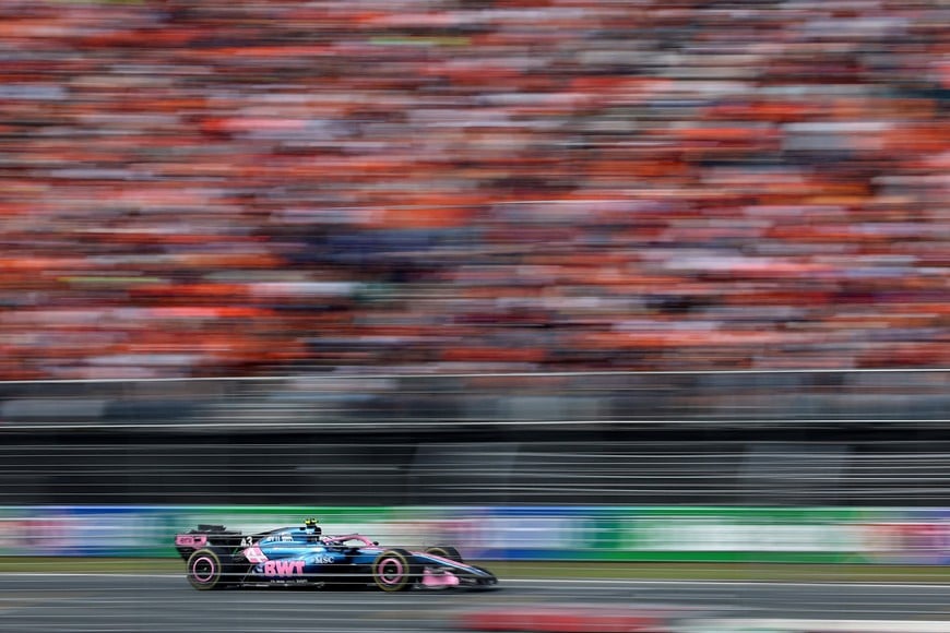 Formula One F1 - Dutch Grand Prix - Circuit Zandvoort, Zandvoort, Netherlands - August 22, 2026
Alpine's Franco Colapinto in action during the sprint race REUTERS/Jakub Porzycki