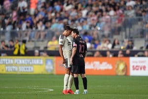 Lionel Messi fue multado por la MLS tras su cruce con Quinn Sullivan. Foto: Reuters