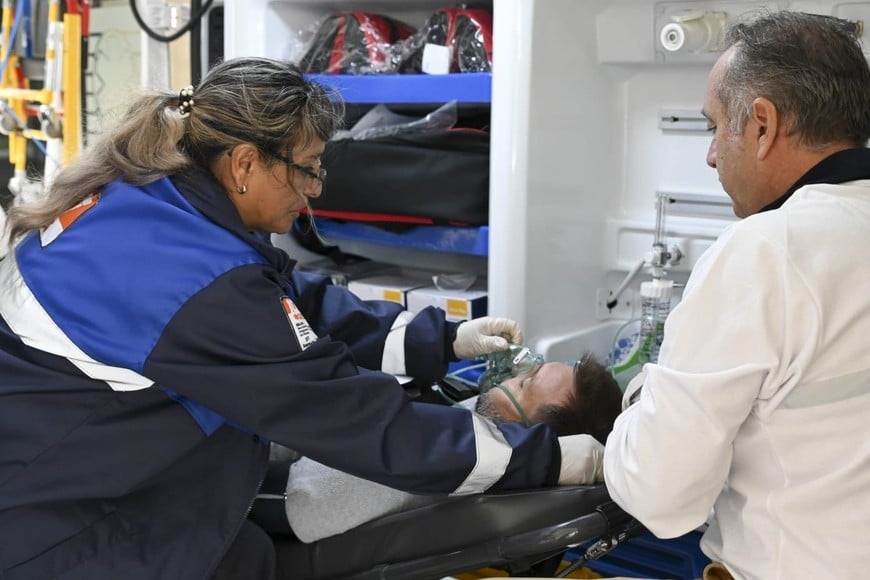 El SIES 107 coordina la respuesta ante emergencias y urgencias en Santa Fe.