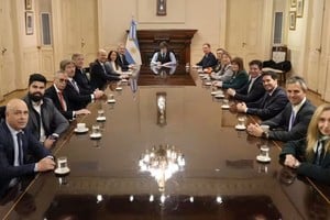 La reunión de Gabinete se dio este lunes. Crédito: Presidencia