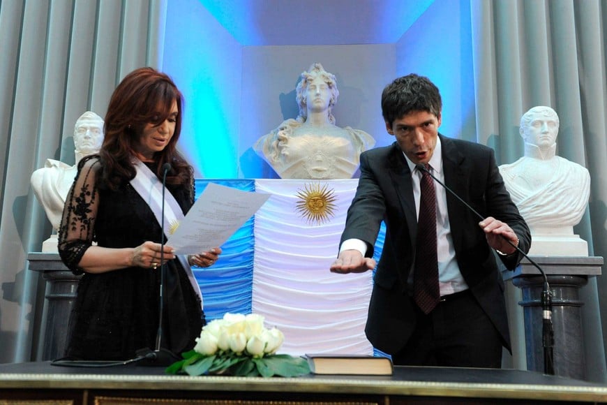 Abal Medina fue Jefe de Gabinete del gobierno de Cristina Kirchner entre 2011 y 2013.