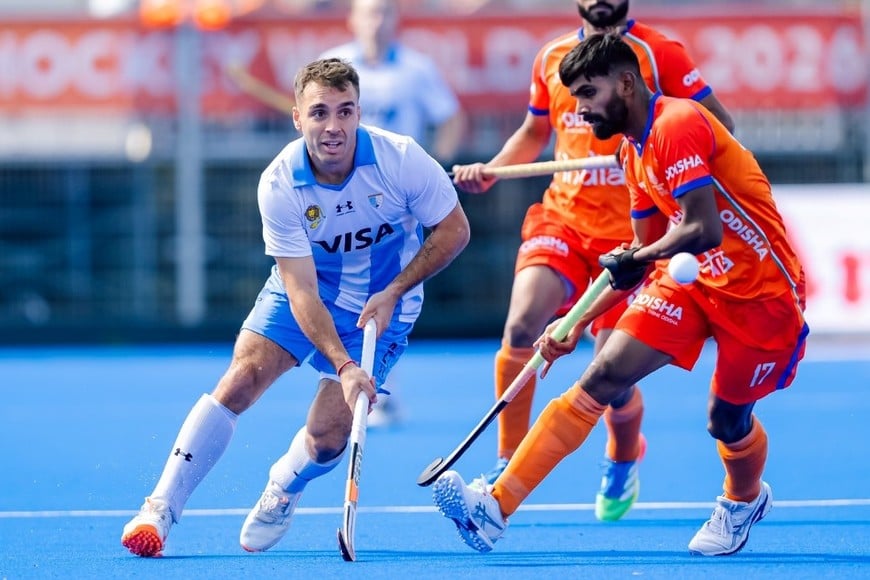 Los Leones y un triunfo que los mete entre los mejores cuatro del mundo. Crédito: FIH
