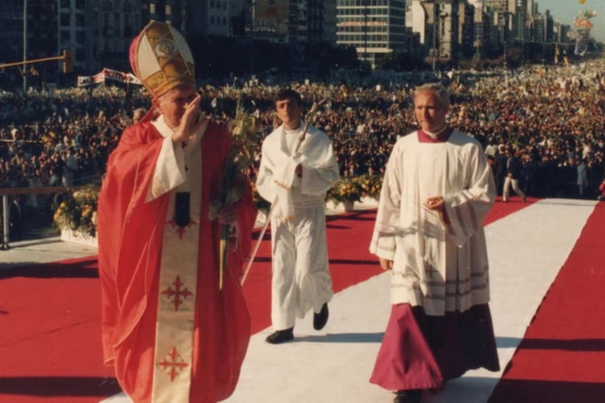 Juan Pablo II en Córdoba, abril de 1987