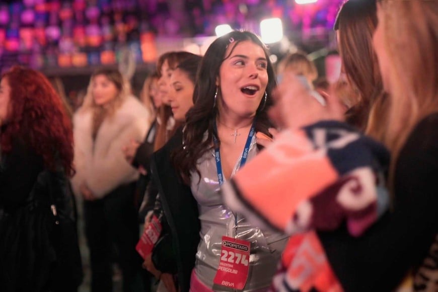 La reacción tras la presentación.