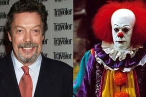 Tim Curry interpretó a Pennywise en la primera adaptación de la novela de Stephen King.