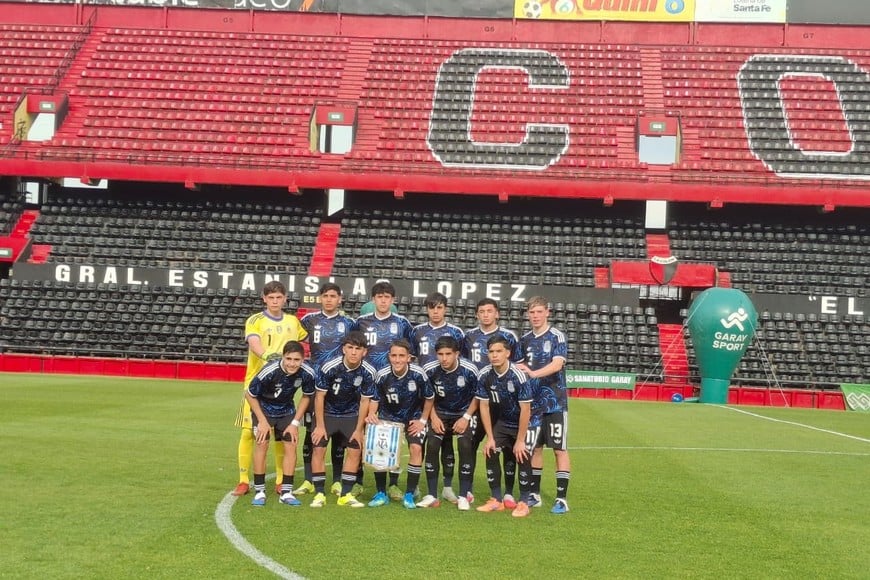 Partido de selecciones Sub 16 y Sub 15