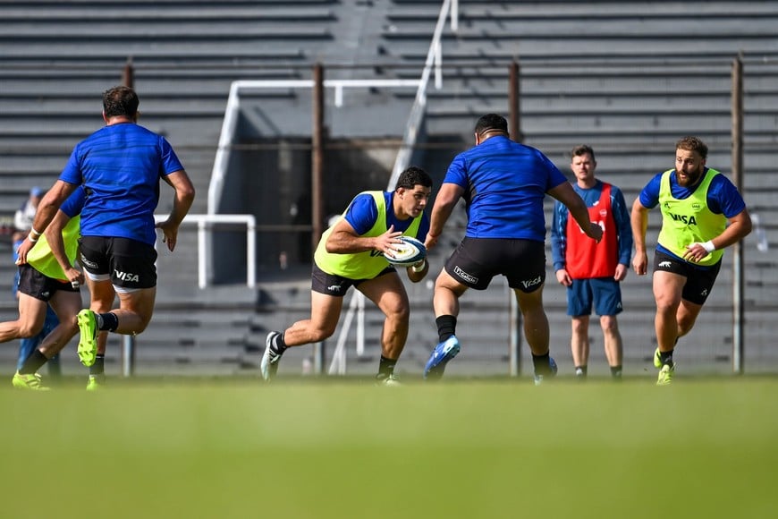 Los Pumas entrenamiento abierto en Jujuy. Crédito: Prensa UAR (Pablo Oriz)
