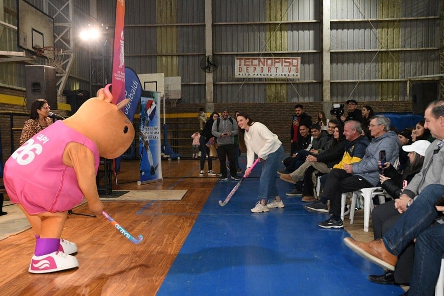 La deportista resaltó el legado que dejará el evento en la provincia.