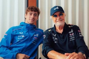 Franco Colapinto y su renovación con 2027. Crédito: Alpine