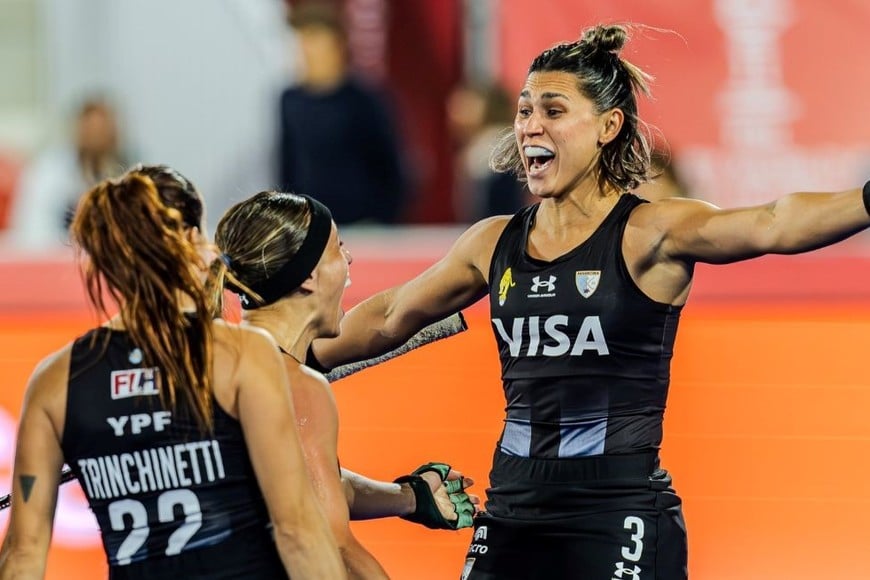Agustina Gorzelany, una de las claves del equipo. Crédito: FIH