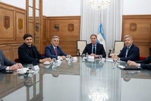 Reunión gobernadores con Santilli
