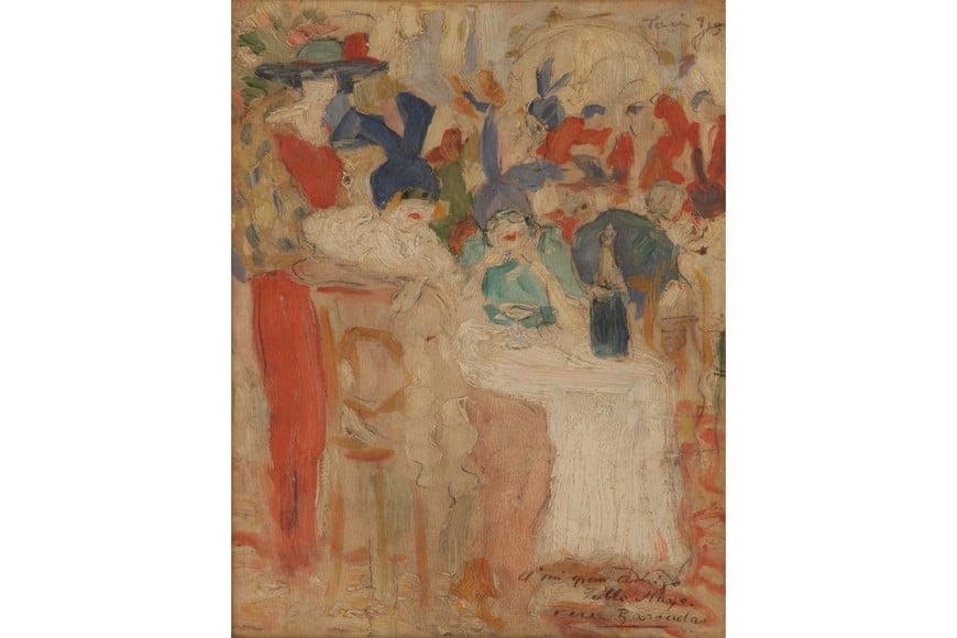 "Fiesta de disfraz". Foto: Museo Nacional de Bellas Artes