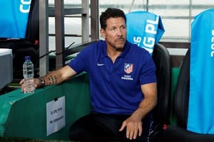 Diego Simeone habló sobre la situación del delantero argentino antes del duelo.