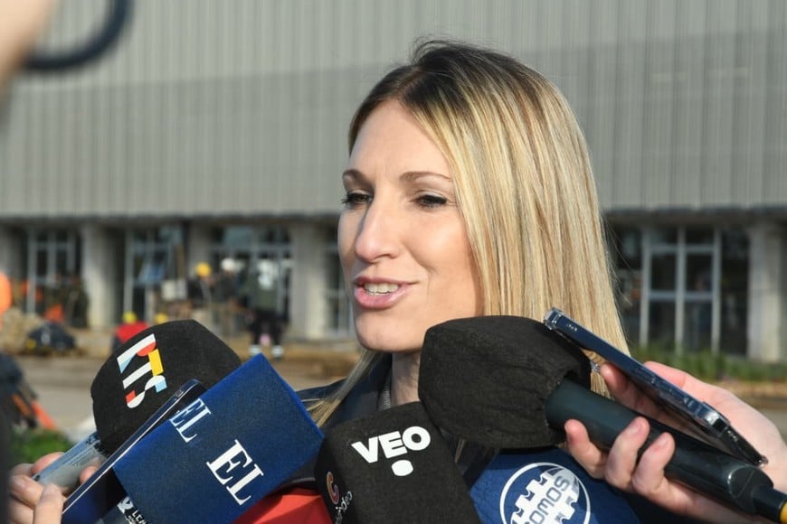 El nuevo estadio será sede del handball y luego recibirá distintas actividades deportivas y culturales. Foto: Flavio Raina