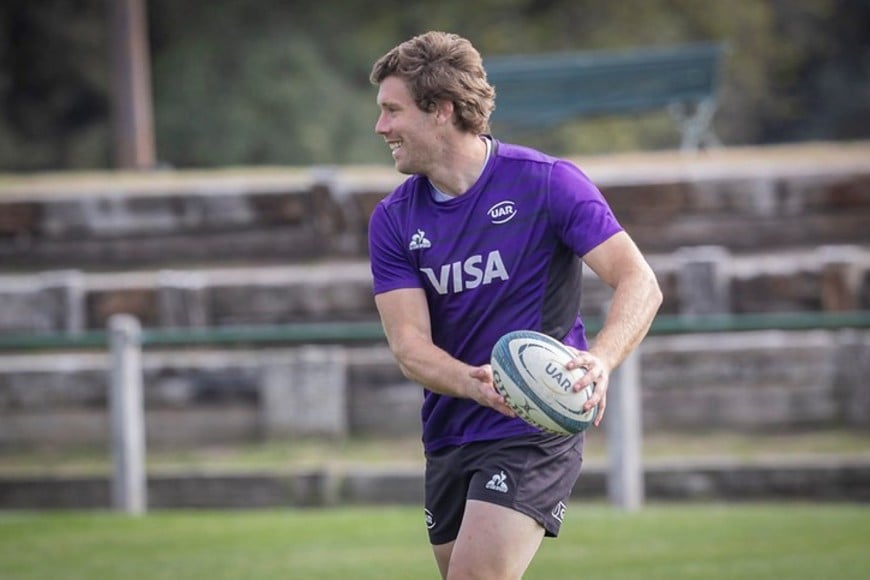 Rodrigo Fernández Criado en la Concentración Nacional pre Américas Rugby Championship. Foto: Prensa UAR (Gonzalo Prados)