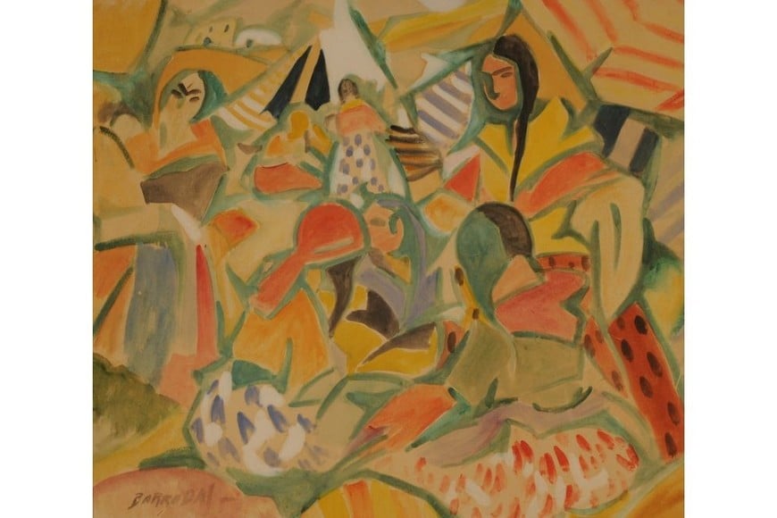 "Campamento gitano". Foto: Museo Nacional de Bellas Artes