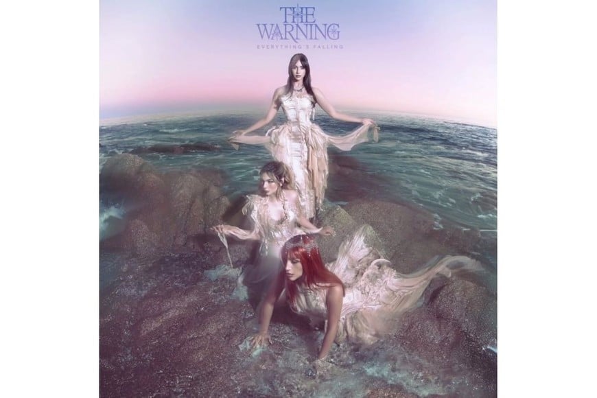 La portada de “Everything’s Falling”, álbum de The Warning.