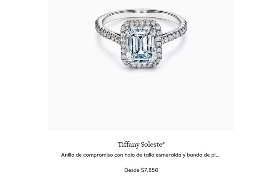 La joya podría pertenecer a la reconocida firma Tiffany & Co.