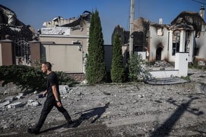 El ataque provocó explosiones e incendios de gran magnitud en la región de Kiev.