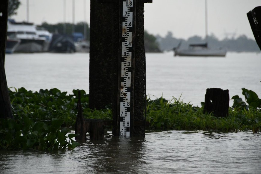 Hidrómetro. "El Niño", con lluvias intensas y ríos altos, es la amenaza. Foto: Manuel Fabatía