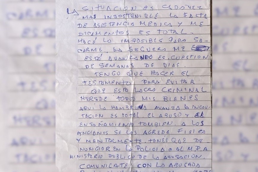 geriátrico del horror